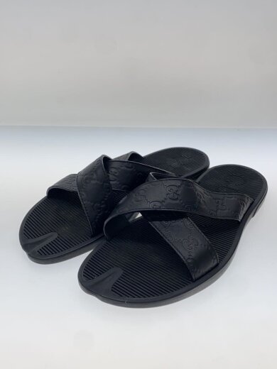 商品画像：サンダル/UK9/BLK/レザー/221819 2