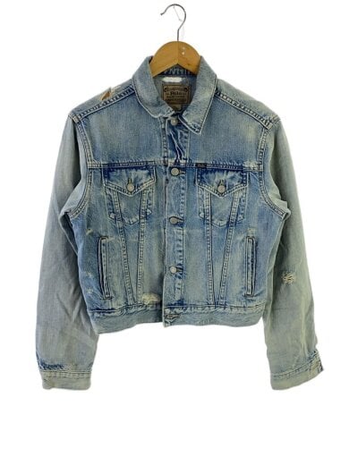 商品画像：ダメージ加工/Gジャン/S/デニム/IDG 1