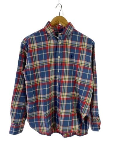 商品画像：長袖シャツ/2/コットン/マルチカラー/チェック 1