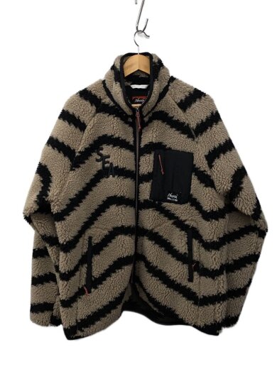 商品画像：ナンガ/フリースジャケット/L/ポリエステル/BEG/総柄/C0000339 1