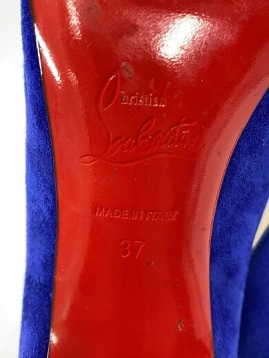 商品画像：パンプス/37/BLU/スウェード 5