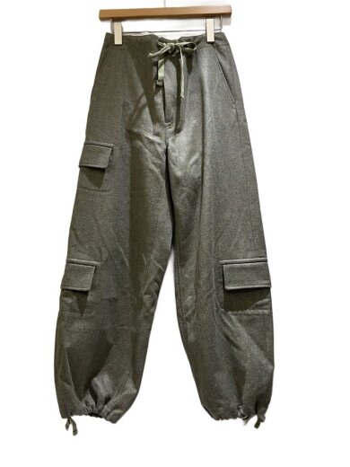 商品画像：ワイドパンツ/34/ウール/GRN/6514-236-1524 1