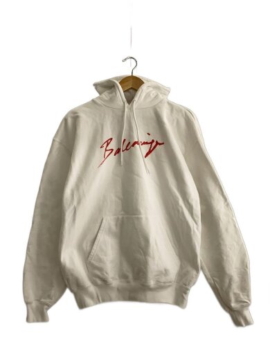 商品画像：19AW/Signature Logo Hoodie/パーカー/S/コットン/WHT/JP57 2019 00062// 1