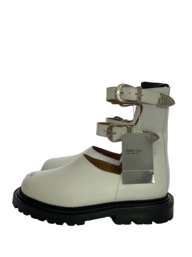 商品画像：ブーツ/38/WHT/レザー/TP32-AJ1288 1