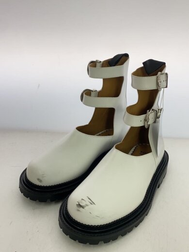 商品画像：ブーツ/38/WHT/レザー/TP32-AJ1288 2