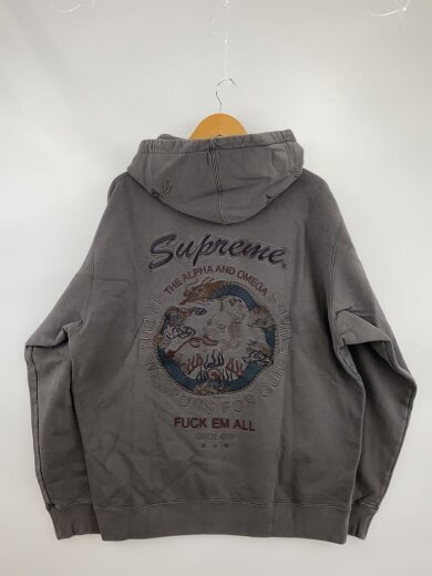 商品画像：dragon overdyed hooded sweatshirt/スウェット/XL/コットン/GRY// 2
