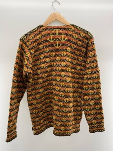 商品画像：カーディガン(厚手)/M/ウール/マルチカラー/無地// 2