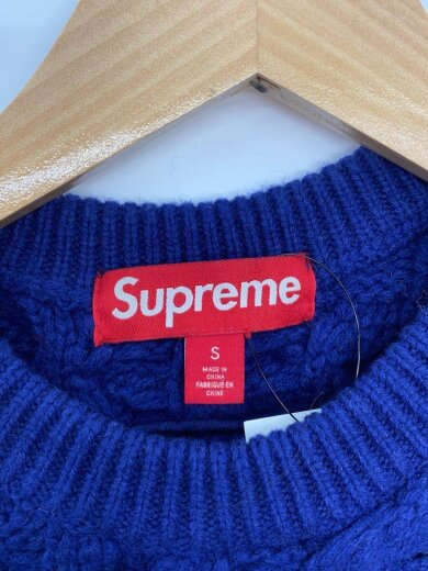 商品画像：23AW/Applique Cable Knit Sweater/ニット・セーター(厚手)/S/ウール/NVY// 3