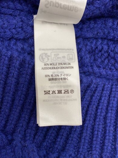 商品画像：23AW/Applique Cable Knit Sweater/ニット・セーター(厚手)/S/ウール/NVY// 5