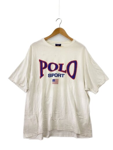商品画像：Tシャツ/XL/コットン/WHT/プリント/ロゴプリント/90s/シングルステッチ/オーバーサイズ 1