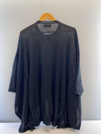 商品画像：コットンンムササビニット/カーディガン(薄手)/2/コットン/BLK/無地/YG-K93-583 2