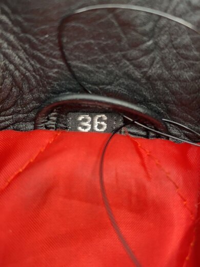 商品画像：ダブルライダースジャケット/36/レザー/BLK// 4