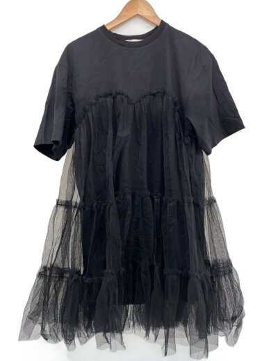 商品画像：Tシャツ/XS/コットン/BLK/2842mda165// 1