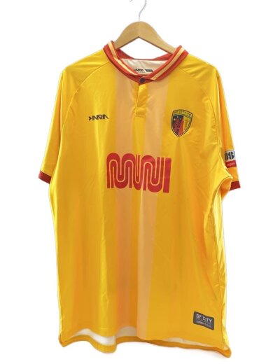 商品画像：INARIA/GAME Shirt/SF CITY FC 2024/半袖シャツ/XXL/ポリエステル/YLW 1