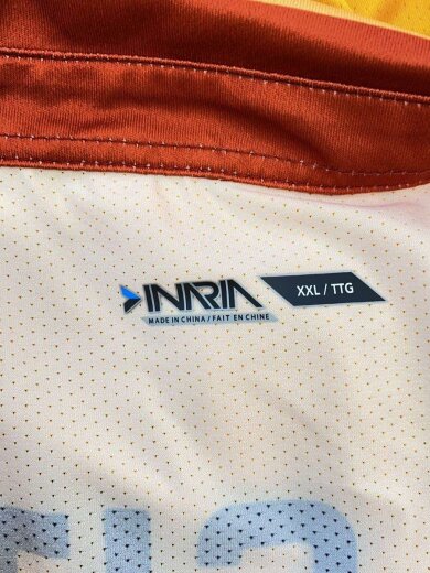 商品画像：INARIA/GAME Shirt/SF CITY FC 2024/半袖シャツ/XXL/ポリエステル/YLW 3