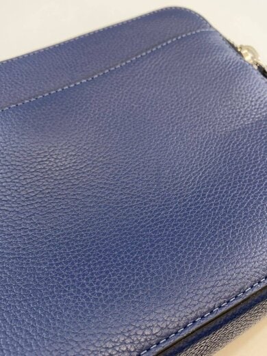 商品画像：チャーター/ショルダーバッグ/レザー/NVY/無地/CV931 7