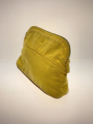 商品画像：ポーチ/キャンバス/YLW/無地 2