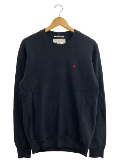 商品画像：ニット・セーター(厚手)/M/--/BLK/UK4489.000.G22726S/Rロゴ　ラムブレンド// 1