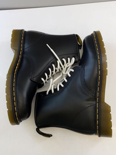 商品画像：1460 8EYE BOOT/NOIR SMOOTH/レースアップブーツ/US9/BLK/レザー/11822006 8