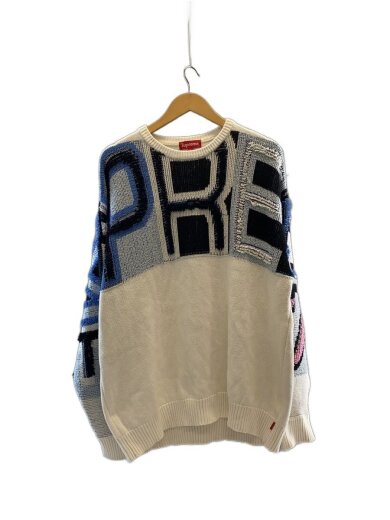 商品画像：ニット・セーター(厚手)/XL/コットン/WHT 1