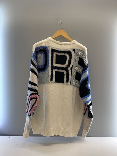 商品画像：ニット・セーター(厚手)/XL/コットン/WHT 2