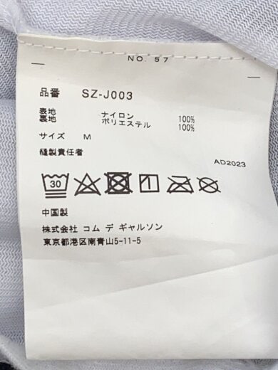 商品画像：2023 CDG CLASSIC COACH JACKET POLKADOT /M/ナイロン/NVY/ドット 4