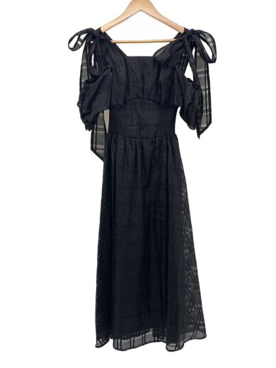 商品画像：半袖ワンピース/0/ポリエステル/BLK/SWFO242061// 1