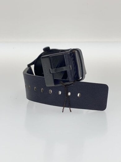 商品画像：クォーツ腕時計/アナログ/レザー/GRN/BLK 4