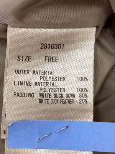 商品画像：ダウンジャケット/FREE/ポリエステル/ORN/2910301// 4