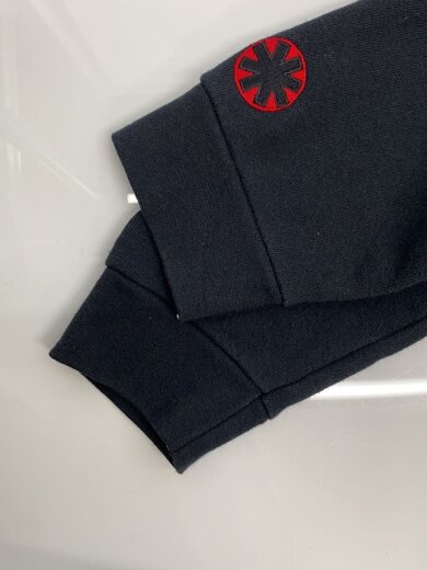 商品画像：00s RHCP FULL ZIP HOODIE ジップパーカー/M/コットン/BLK/無地 6