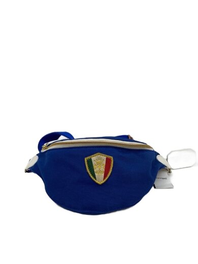 画像：Felisiショルダーバッグ/キャンバス/BLU/無地/10851