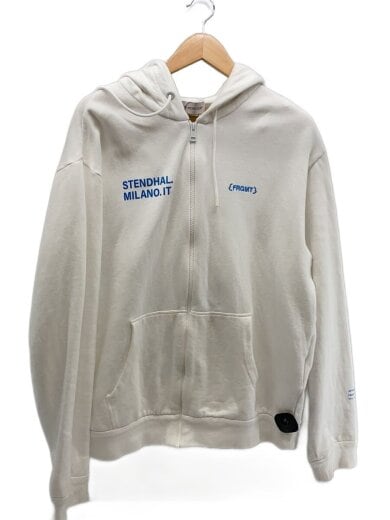 商品画像：24SS FRAGMENT DESIGN HOODIE ジップパーカー/L/コットン/WHT 1