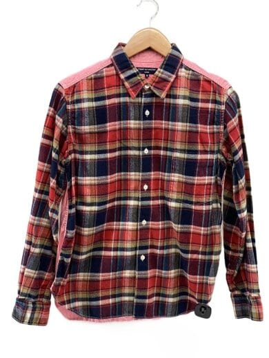 商品画像：長袖シャツ/S/コットン/チェック/HF-B050// 1