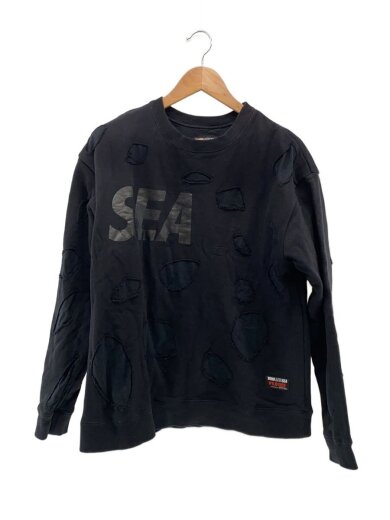 商品画像：スウェット/3/コットン/BLK// 1