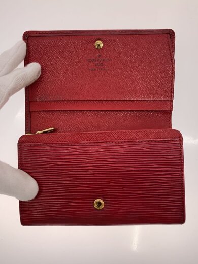 商品画像：ポルト・モネ・ビエ・トレゾール_エピ/PVC/RED/レディース 4