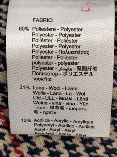 商品画像：ジャケット/XL/ウール/マルチカラー/チェック/M4067A.000.52530// 5