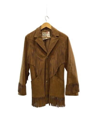 商品画像：Western Jacket/フリンジジャケット/38/スウェード/BRW/無地 1