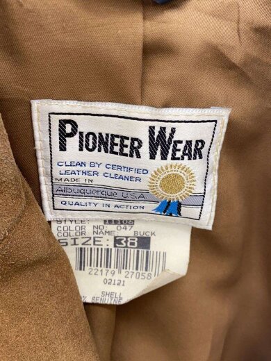 商品画像：Western Jacket/フリンジジャケット/38/スウェード/BRW/無地 3