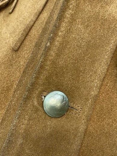 商品画像：Western Jacket/フリンジジャケット/38/スウェード/BRW/無地 6