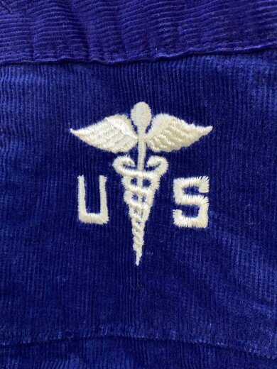 商品画像：ホスピタルコーデュロイローブ/コート/M/コーデュロイ/NVY/無地 3