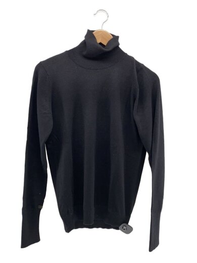 商品画像：ニット・セーター(薄手)/M/アルパカ/BLK/無地/tib24-al1106arch// 1