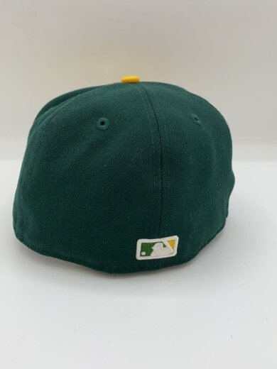 商品画像：キャップ/7 1/4/コットン/GRN/無地/レディース 3