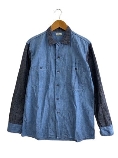 商品画像：長袖シャツ/40/コットン/BLU/3042 1