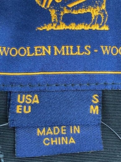 商品画像：ジャケット/S/コットン/BLK/無地/1702083// 4