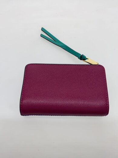 商品画像：2つ折り財布/レザー/マルチカラー/無地/レディース/M0013356// 2