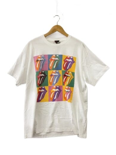 商品画像：Tシャツ/L/コットン/WHT/プリント/25-073-060-0019-4-0// 1