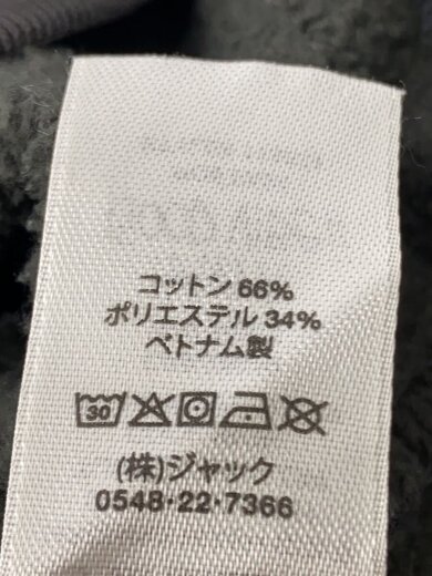 商品画像：ジップパーカー/L/コットン/GRY/118571 4