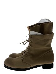 レースアップブーツ/2/BEG