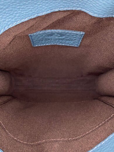 商品画像：ショルダーバッグ/レザー/BLU/無地 6