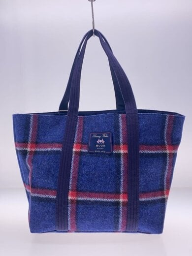 商品画像：トートバッグ/--/NVY/チェック 3